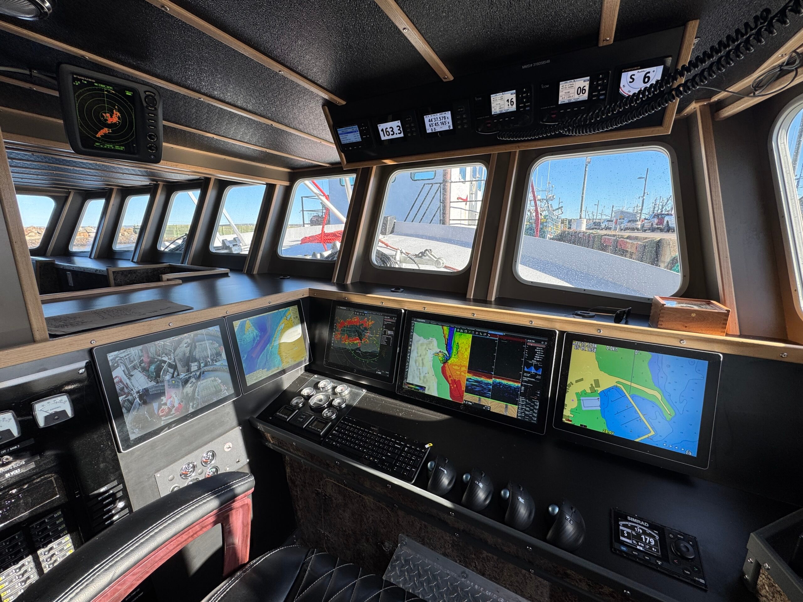 Moonlight Marine Services — vessel wheelhouse navigation