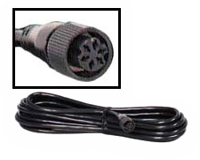 FURUNO NMEA CABLE  1 X 6 PIN CONNECTOR  5M 000-154-054