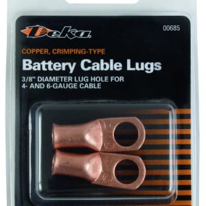EAST PENN LUG  COPR 4 & 6 GA 3/8 ST 00685