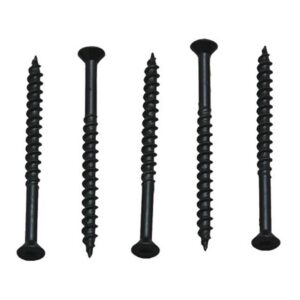 AP PRODUCTS - 100PK 8X3' RECESS SCREWS - 012-FSQ100BL 8 X 3