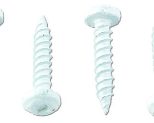 AP PRODUCTS - 50PK 8X1' RECESS SCREWS W - 012-PSQ50W 8 X 1
