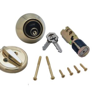 AP PRODUCTS - SINGLE DEAD BOLT - PB - 013-222