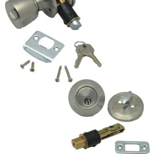AP PRODUCTS - COMBO LOCK SET - PB - 013-234