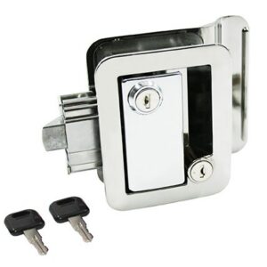 AP PRODUCTS - METAL TT LOCK W/KEYS CHR - 013-572