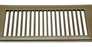 AP PRODUCTS - 4 X 10 FACE PLATE - BROWN - 013-634