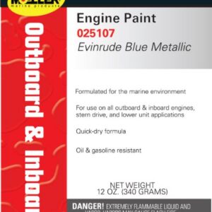 MOELLER EVINRUDE BLUE METALLIC 025107