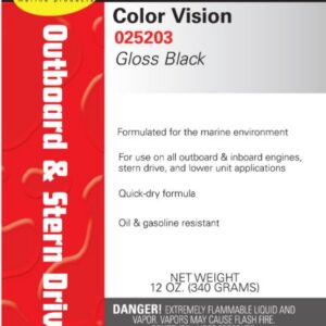MOELLER COLOR VISION GLOSS BLACK 025203