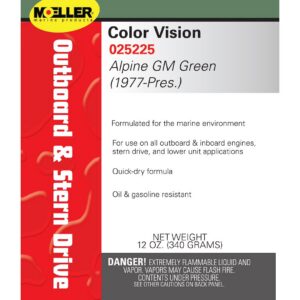 MOELLER CLR/VSN GENERAL MOTORS GREEN 025225