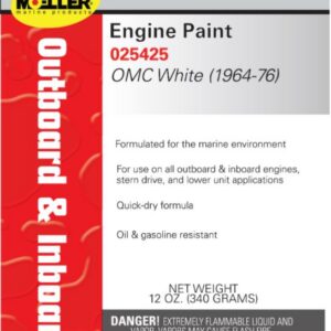 MOELLER ENGINE PAINT JOHNSON WHITE 025425