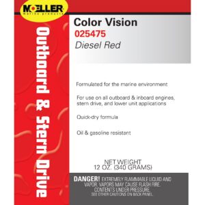 MOELLER COLOR VISION FUEL TANK RED 025475