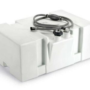 MOELLER 22 GLN FUEL TANK WHITE 031626