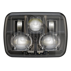 JW SPEAKER - 8910-EV2 12/24V DOT/ECE RHT HTD BLK - ="0554481"