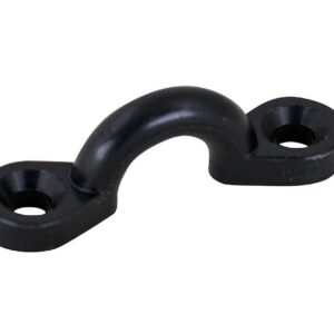 SEA DOG NYLON PAD EYE - 3/8' BLACK 081310-1