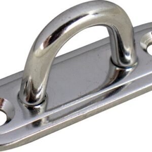 SEA DOG STAINLESS OBLONG EYE PLATE 2-3 089702-1