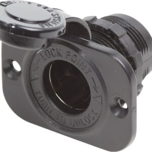 BLUE SEA 12V DC DASH SOCKET 1011-BSS
