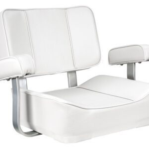 SPRINGFIELD - DELUXE CAPTAIN'S CHAIR-WHITE - ="1040002"