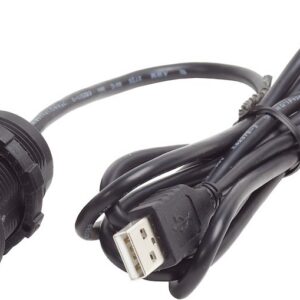 BLUE SEA 12VDC USB 2.0 PORT W/ EXT CABLE 1044-BSS