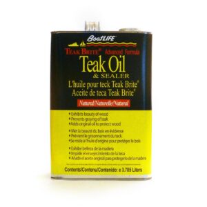 LIFE TEAK OIL NATURAL 128 FL.OZ. 1089
