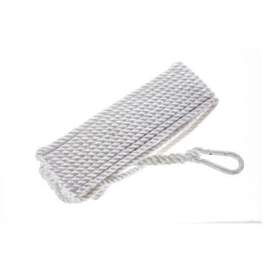 ATTWOOD MARI 3/8X50' ANCHOR LINE WHITE 11707-7
