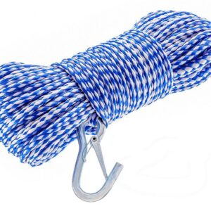 ATTWOOD MARI 1/4X100 HOLLOW BRAIDED PP 11722-2