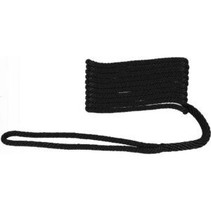 ATTWOOD MARI 3/8X15 SOLID BRAID MFP BK 11752-7