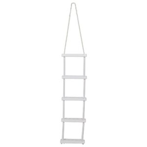 ATTWOOD MARI ROPE LADDER WHITE 11865-4