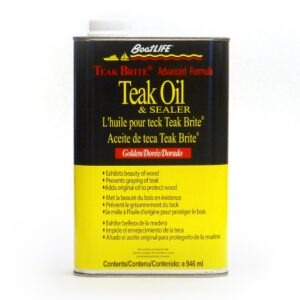 LIFE TEAK OIL 32 FL.OZ. GOLDEN 1188