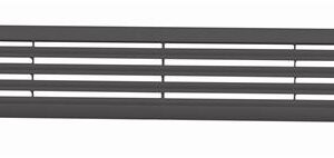 ATTWOOD MARI VENT-BLACK FLUSH LOUVERED 1423-5