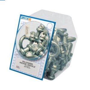 SEA DOG GALVANIZED ANCHOR SHACKLE 1/2' NON- 147812-5
