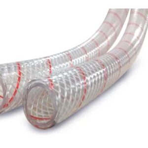 SIERRAMARINE 1/2' CLR PVC W/RED TRACER 250'-SP 16-162-0120S
