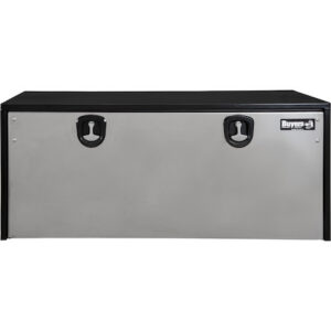 BUYERS PRODUCTS - BLK STEEL BOX W/POLISH SS - 1702710