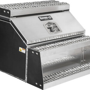 BUYERS PRODUCTS - TOOLBOX 24HX28DX30W ALUM STEPBOX  W - 1705283