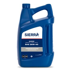 SIERRAMARINE 25W40 OIL -  5 QT 18-9400-4