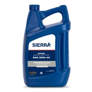 SIERRAMARINE CATALYST OIL 25W40 5 QUART 18-9400CAT-4