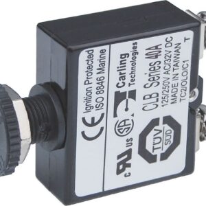 BLUE SEA - CIRCUIT BREAKER PUSH BUTTON ST 40A - 2137-BSS