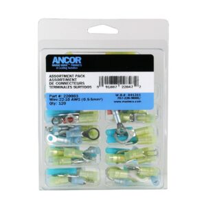 ANCOR KIT - NYLON CONNECTORS - 120PC 220003