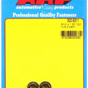 ARP - M8X1.25 SS 12PT NUT KIT - 400-8310