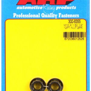 ARP - M10X1.50 SS 12PT NUT KIT - 400-8345
