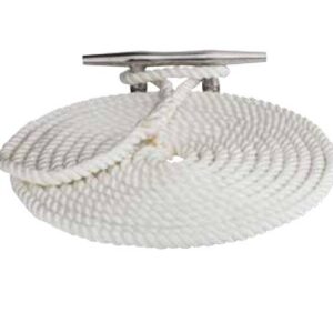 SEA DOG TWISTED NYLON DOCK LINE 3/8' X 301110015WH-1