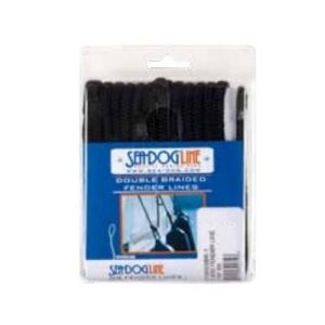 SEA DOG DOUBLE BRAIDED FENDER LINE 3/8 302110006BK-1