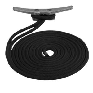 SEA DOG DOUBLE BRAIDED NYLON DOCK LINE 302110015BK-1