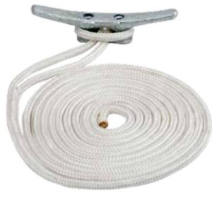 SEA DOG DOUBLE BRAIDED NYLON DOCK LINE 302112025WH-1