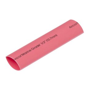 ANCOR HEAT SHRINK TUBING  1/2' X 48'  RED 305648