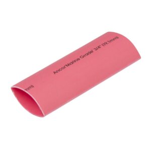 ANCOR HEAT SHRINK TUBING  3/4' X 48'  RED 306648