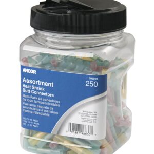 ANCOR HS BUTT CONNECTOR250 PACK JAR 309000