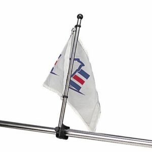 SEA DOG SS RAIL MOUNT FLAGPOLE  - 17' 327122-1
