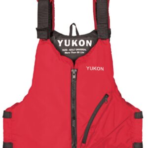 AIRHEAD YUKON BASE PADDLE/ANGLER VEST  RED 33004-15-A-DR