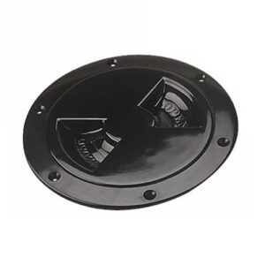 SEA DOG ABS DECK PLATE BLACK STANDARD 337145-1