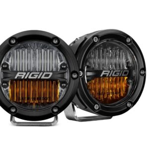 RIGID 360-SERIES SAE FOG AMBER/WHITE PAIR 36122