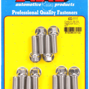ARP - SBC SS HEX HDR BOLT KIT - 400-1111